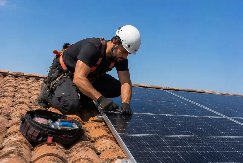 Maintenance et monitoring de panneaux solaires à Treillières
