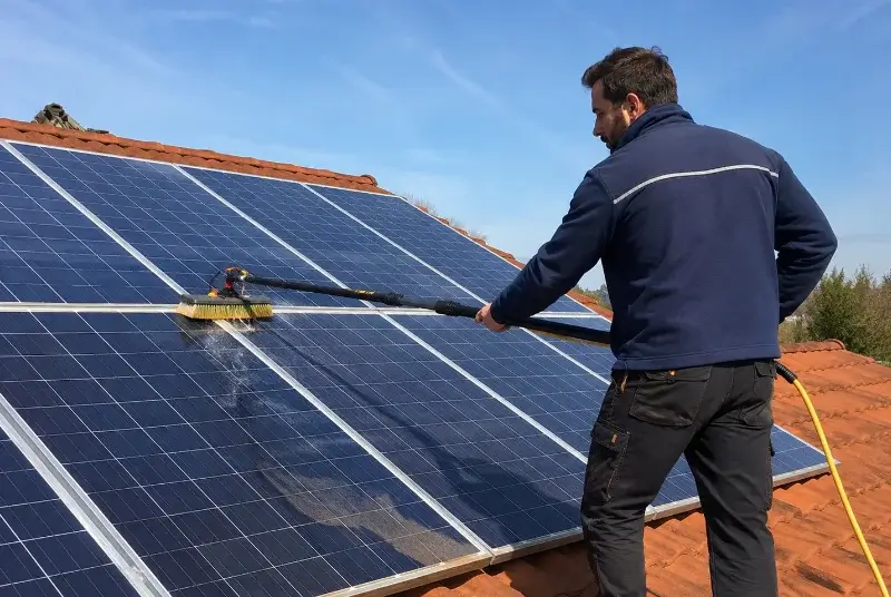 Nettoyage et entretien de panneaux solaires à Treillières